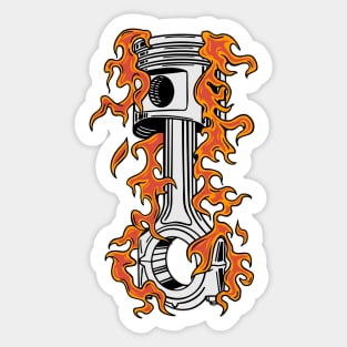 PISTON HEAD Sticker